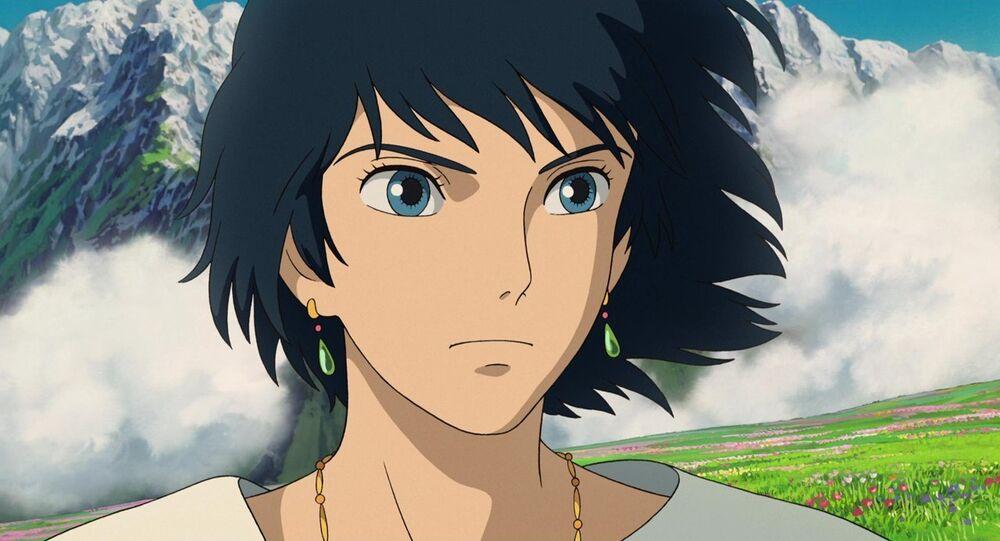 Hauru - Boucles d'oreilles Le Château Ambulant / Howl's moving castle, studio Ghibli, Hayao Miyazaki - Les Rouages du Temps étoiles laiton, pierres de grenat et jade - Les Rouages du Temps