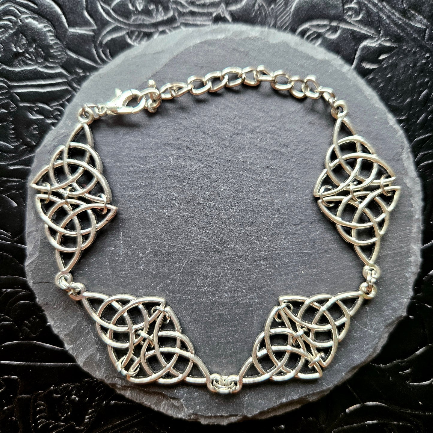 Cernunnos - Bracelets style celtique - médiéval - viking en métal (bronze, doré ou argenté) - Les Rouages du Temps