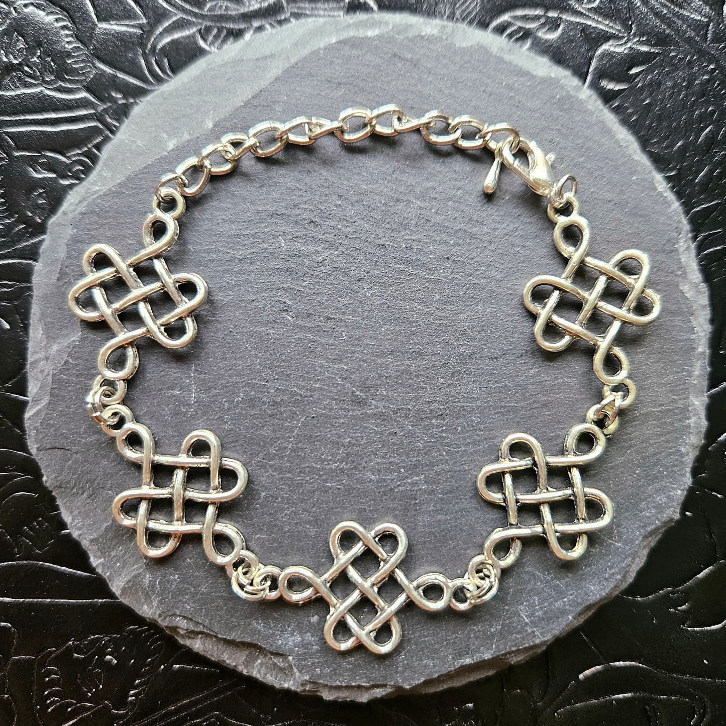 Cernunnos - Bracelets style celtique - médiéval - viking en métal (bronze, doré ou argenté) - Les Rouages du Temps